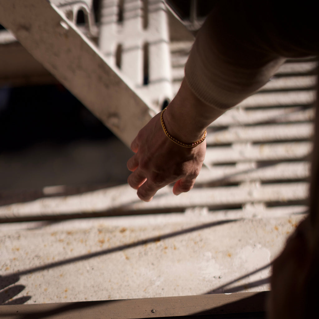 Rice Chain Bracelet - Gold