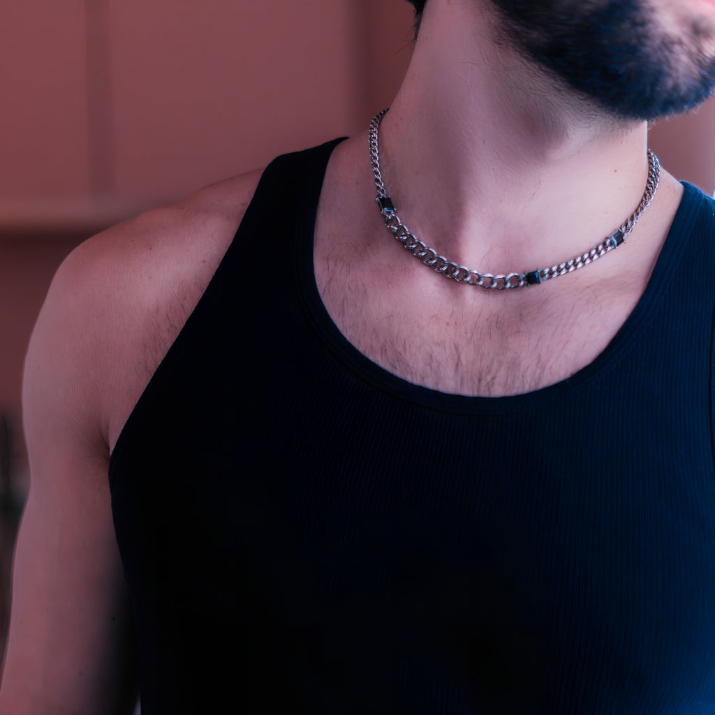 Black Gemstone Necklace