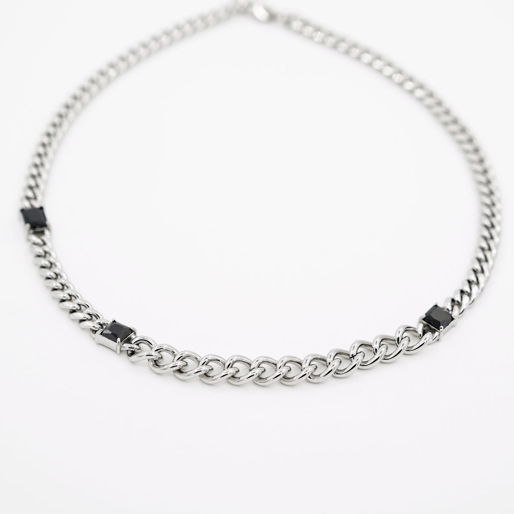 Black Gemstone Necklace