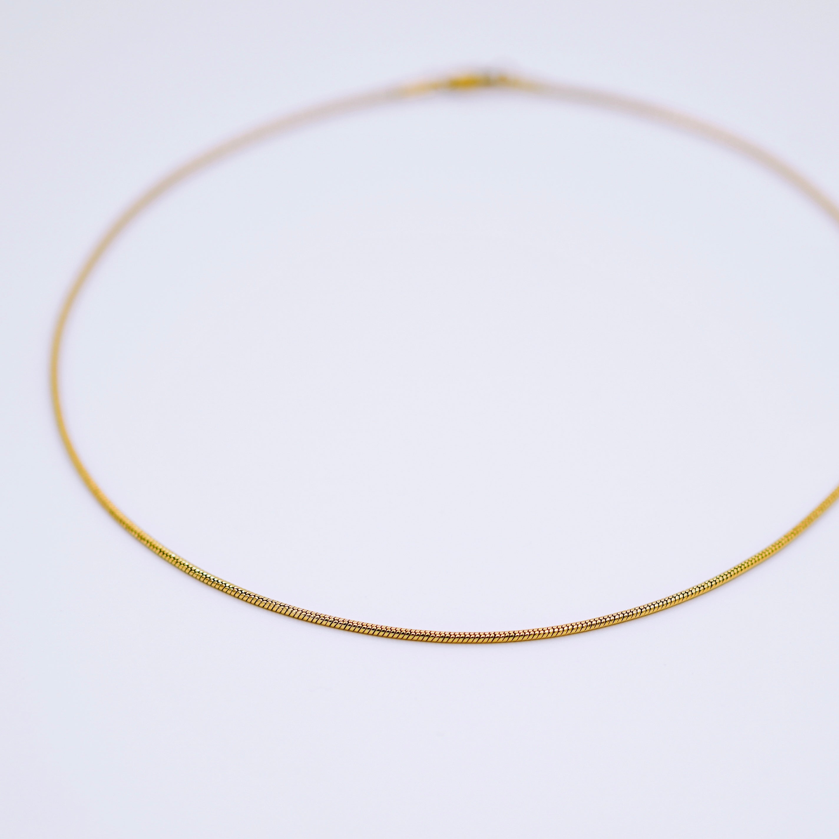 Snake Chain Necklace - Gold