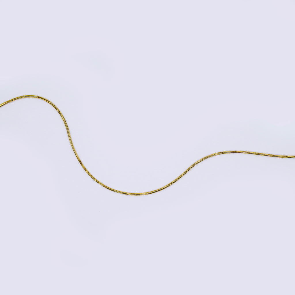 Snake Chain Necklace - Gold