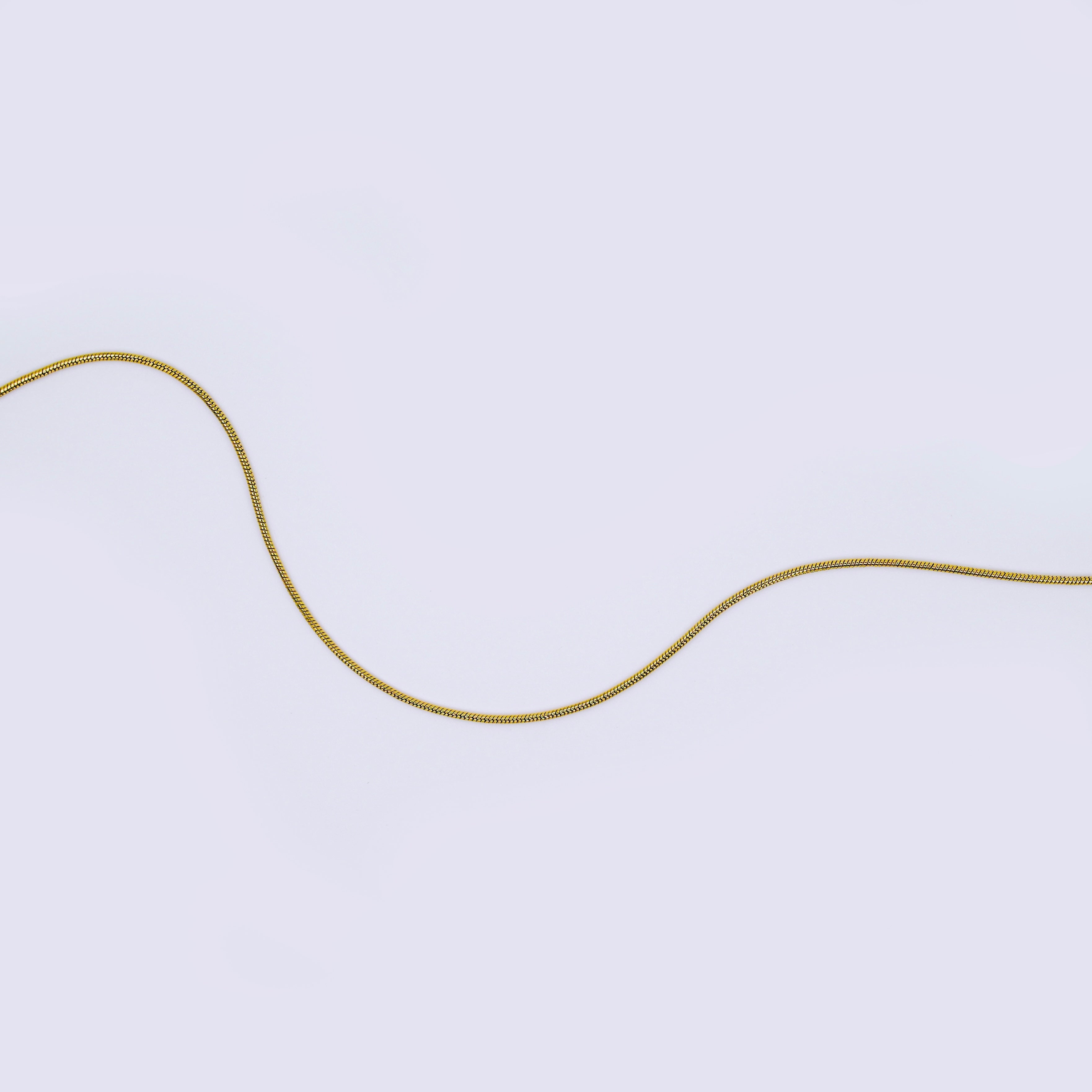 Snake Chain Necklace - Gold