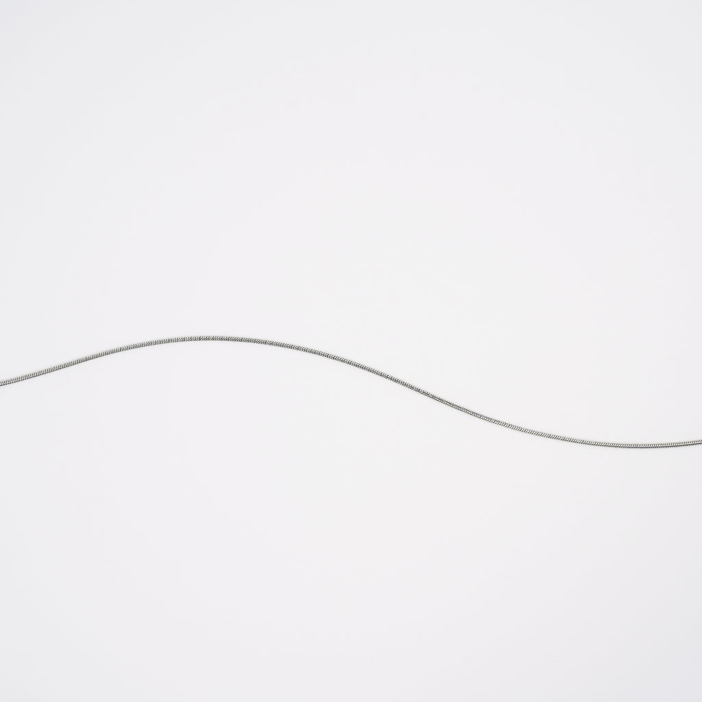 Snake Chain Necklace - Silver