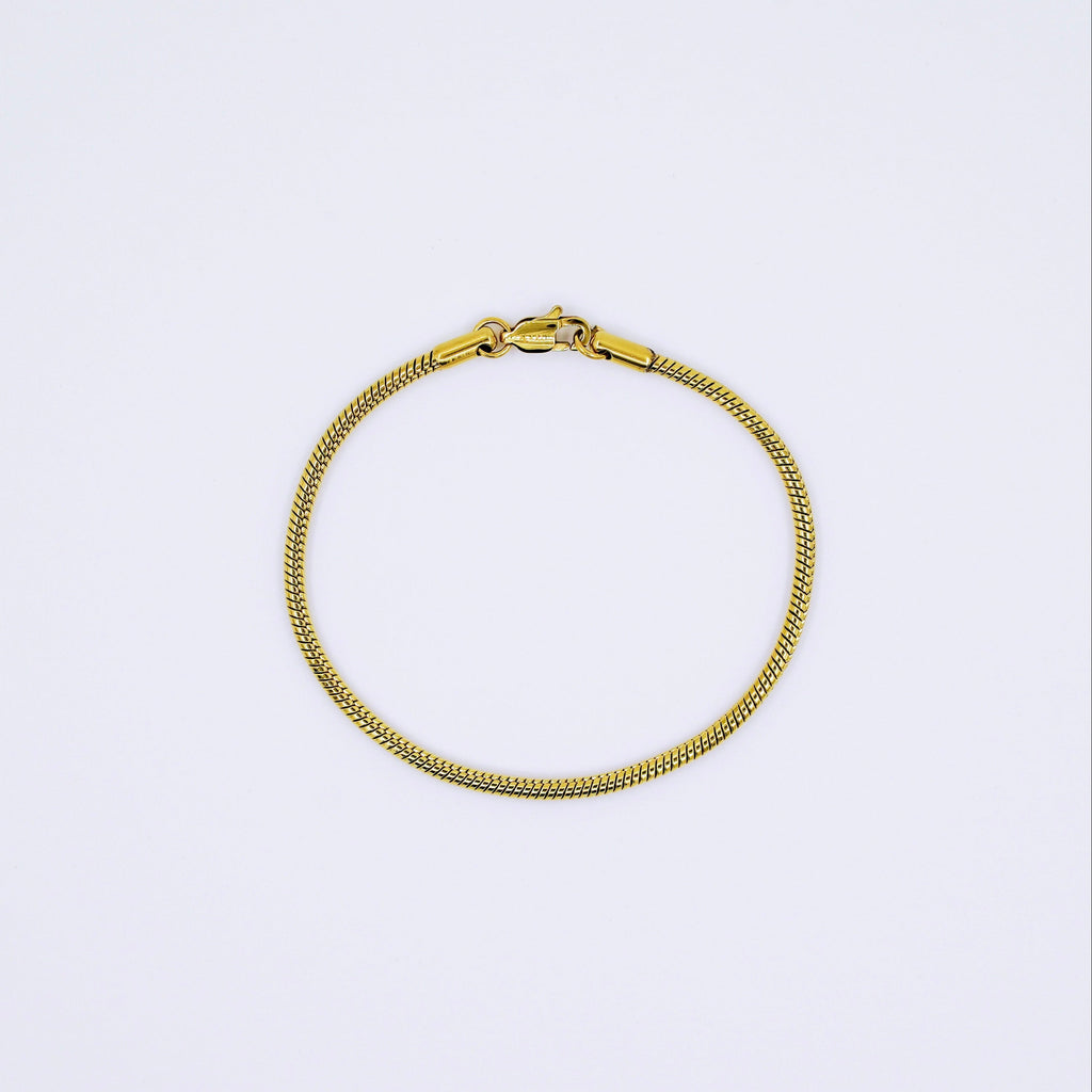 Snake Chain Bracelet - Gold