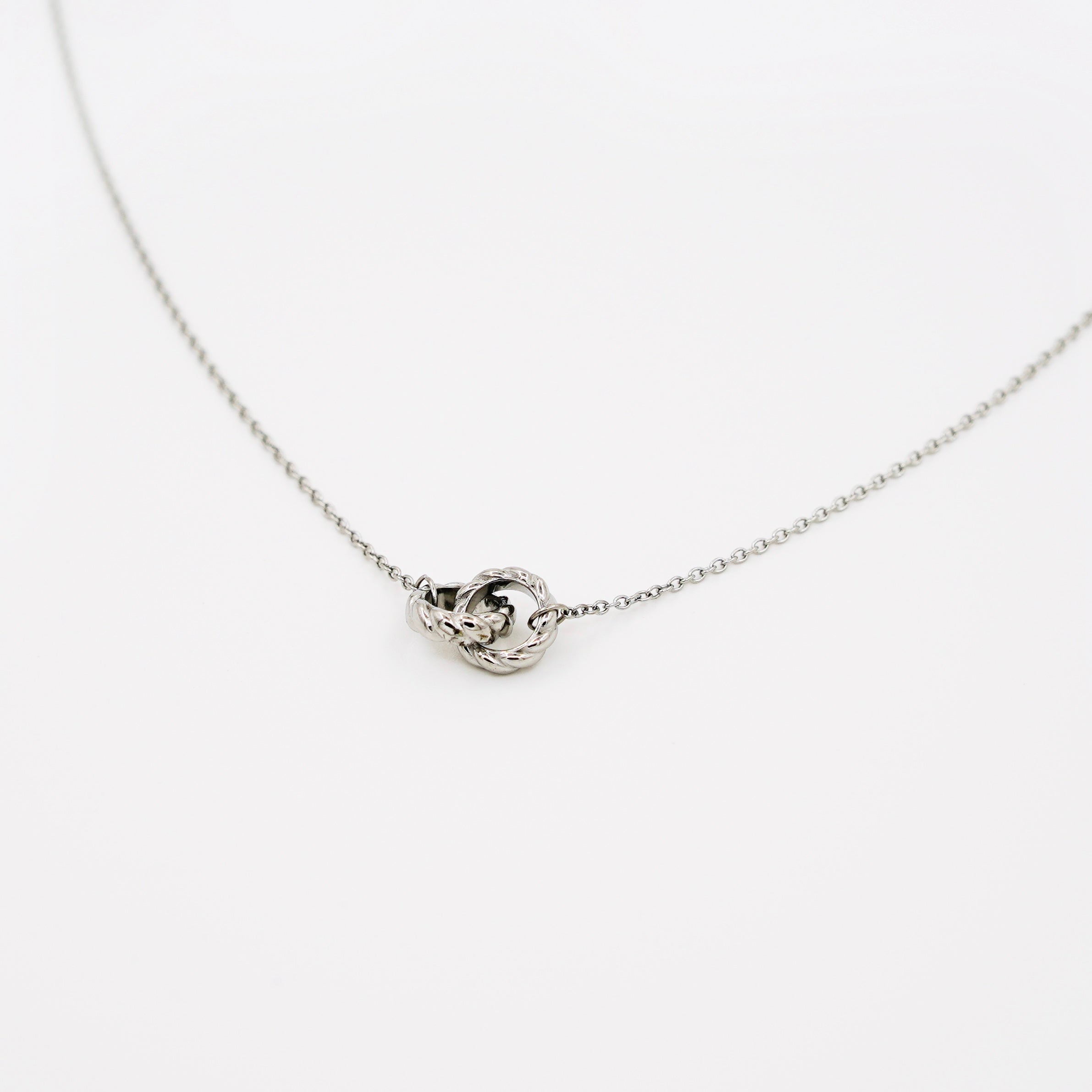 Infinity Necklace - Silver