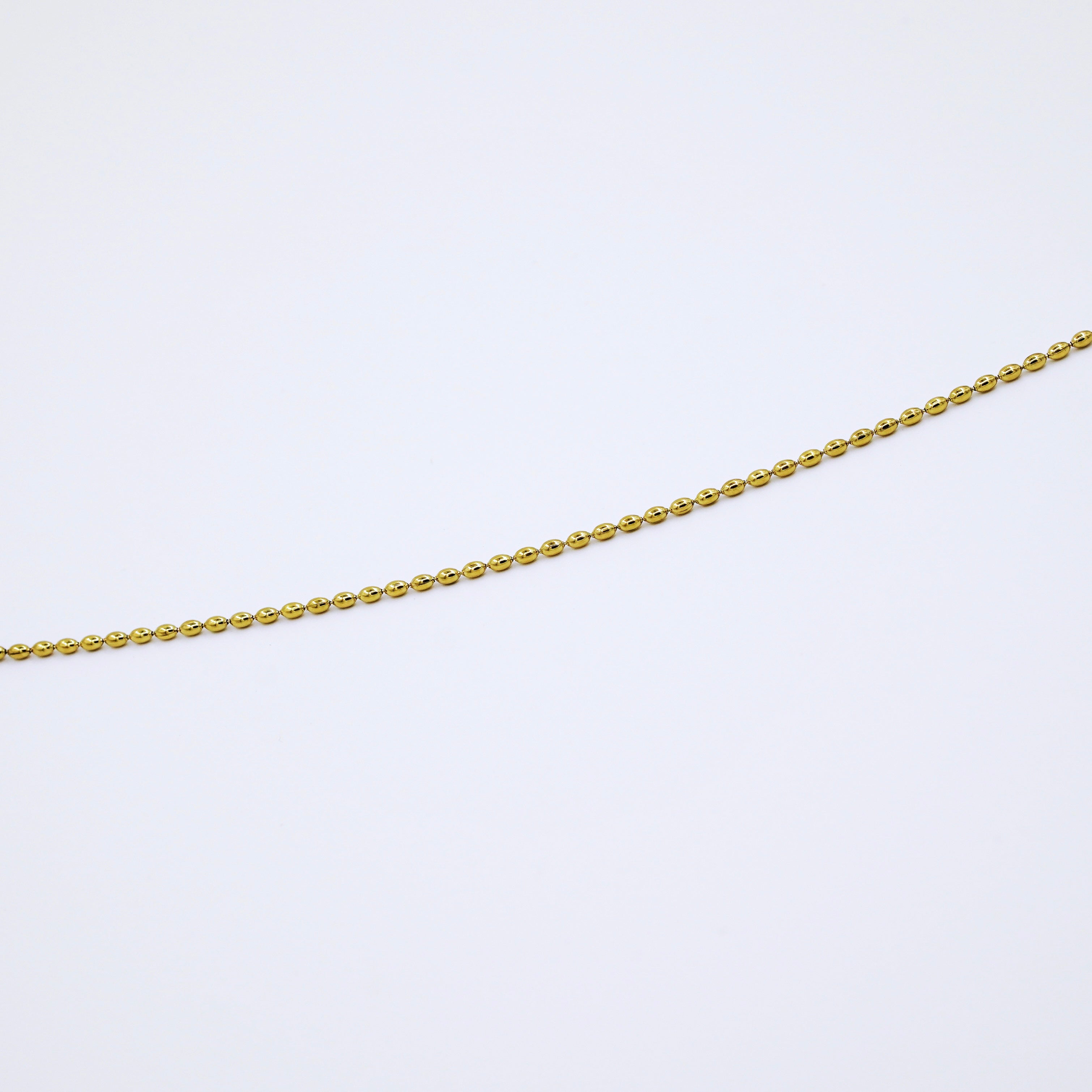 Rice Chain Bracelet - Gold