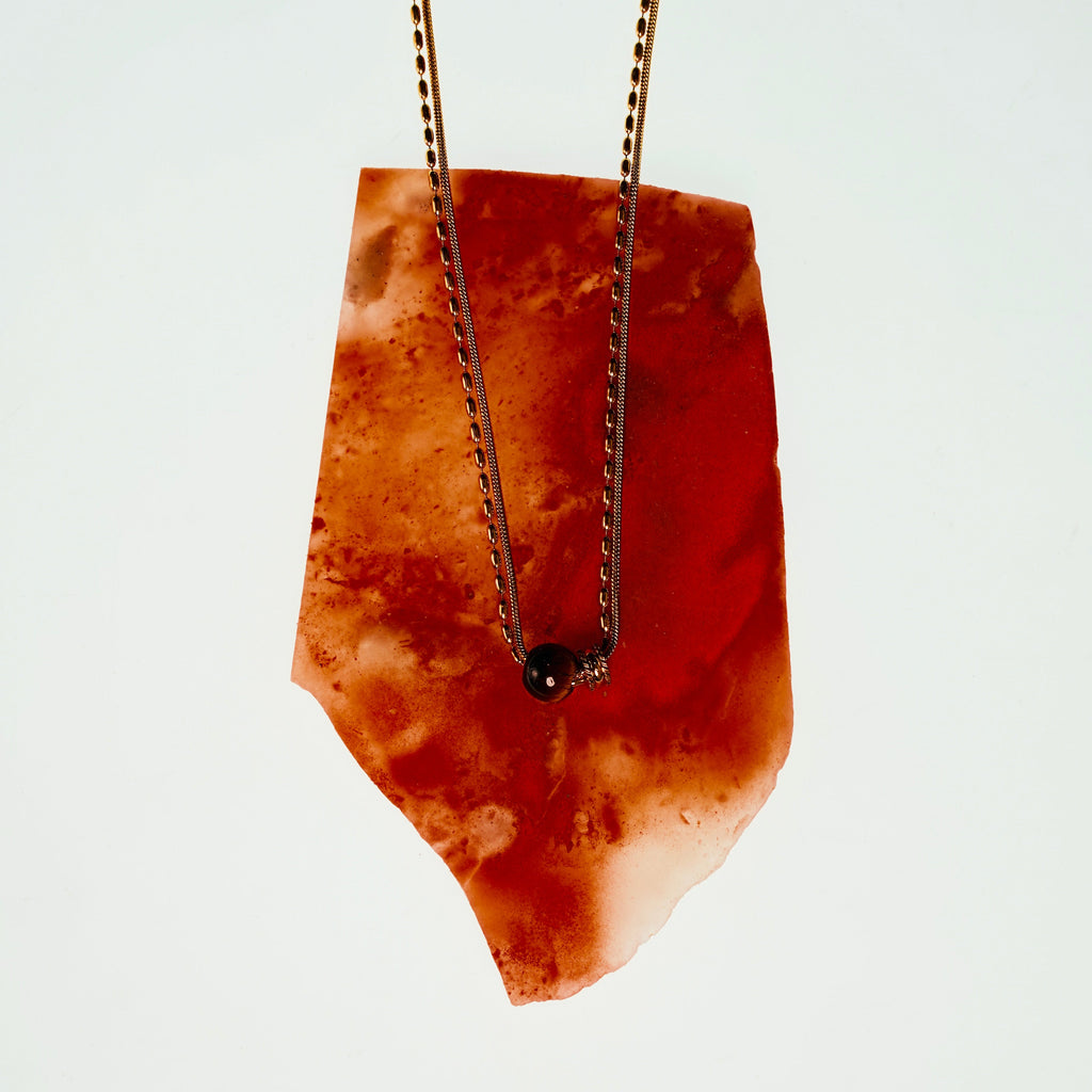 Tiger Eye Necklace - Gold